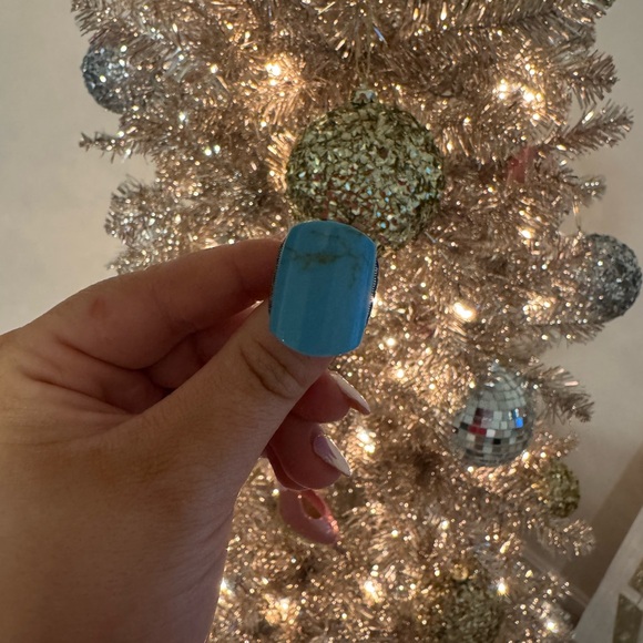 Turquoise Statement Ring - Picture 7 of 8